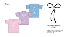 画像をギャラリービューアに読み込む, ポップアスリート × Vamos Together チャリティTシャツ〈第2弾〉 ― ガーリーリボンデザインVer.