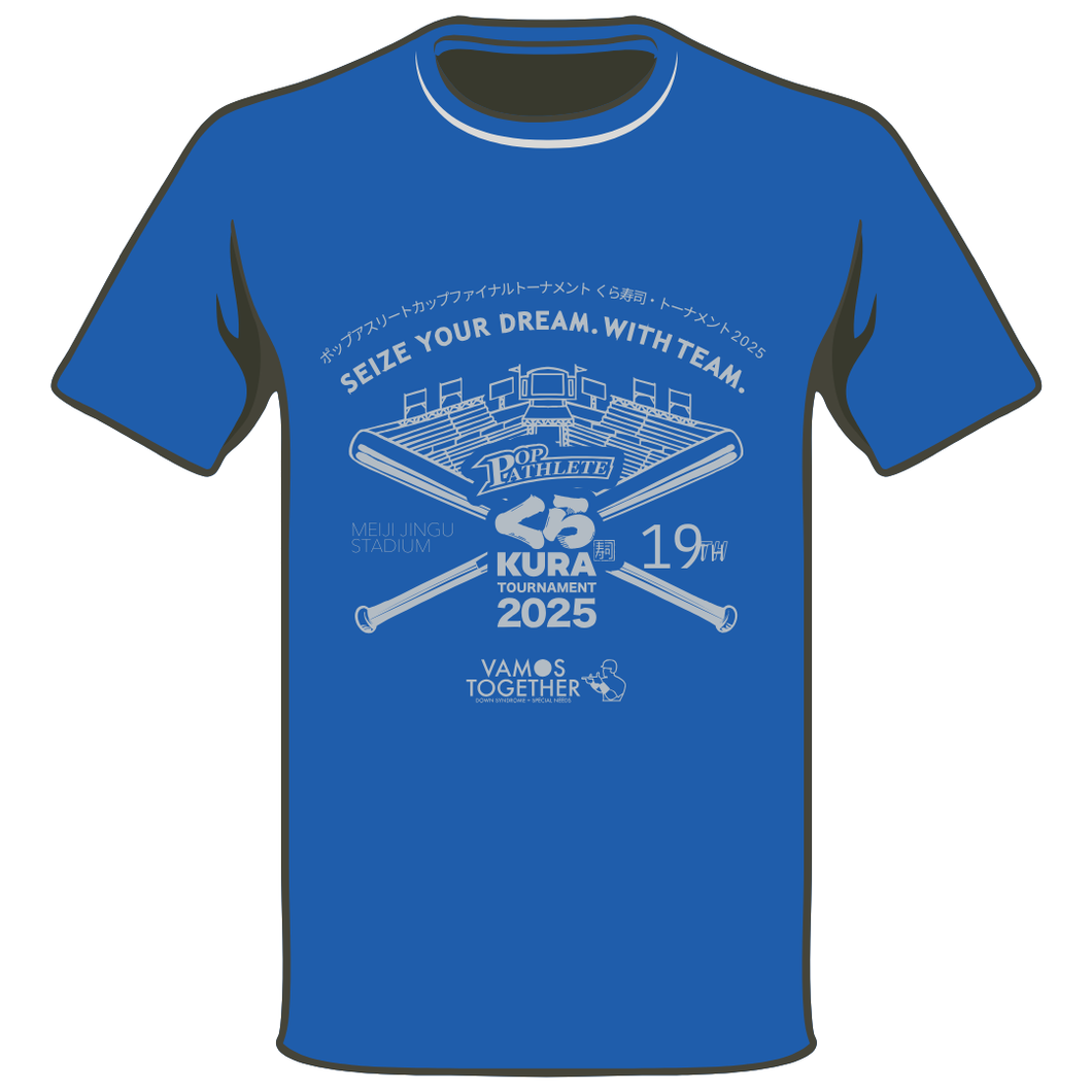 【ラミレスコラボ】くら寿司トーナメント2025・第19回ポップアスリートカップファイナルトーナメント記念Tシャツ