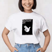 画像をギャラリービューアに読み込む, ポップアスリート × Vamos Together チャリティTシャツ〈第2弾〉 ― ラミちゃん ハンドサインデザインVer.
